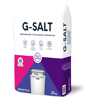 Granulat solny G-Salt 25 kg Qemetica do zmywarki